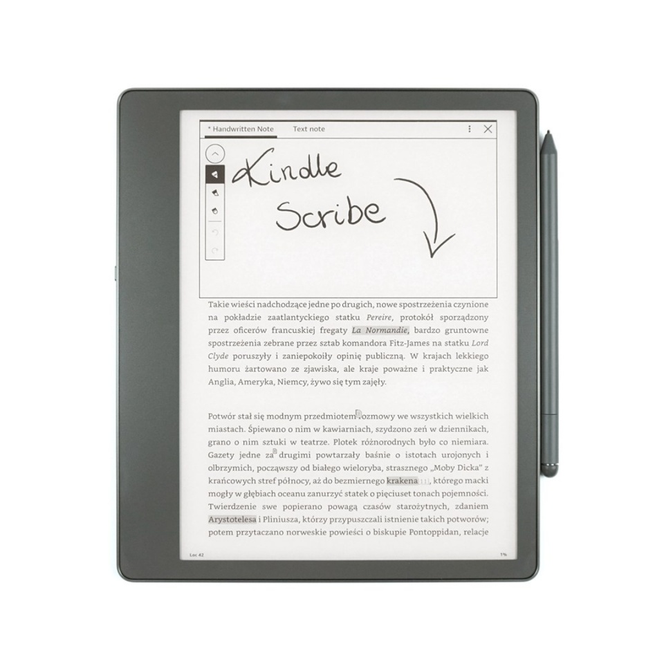 Amazon e-luger Kindle Scribe 10.2" 32GB WiFi Premium Pen hall