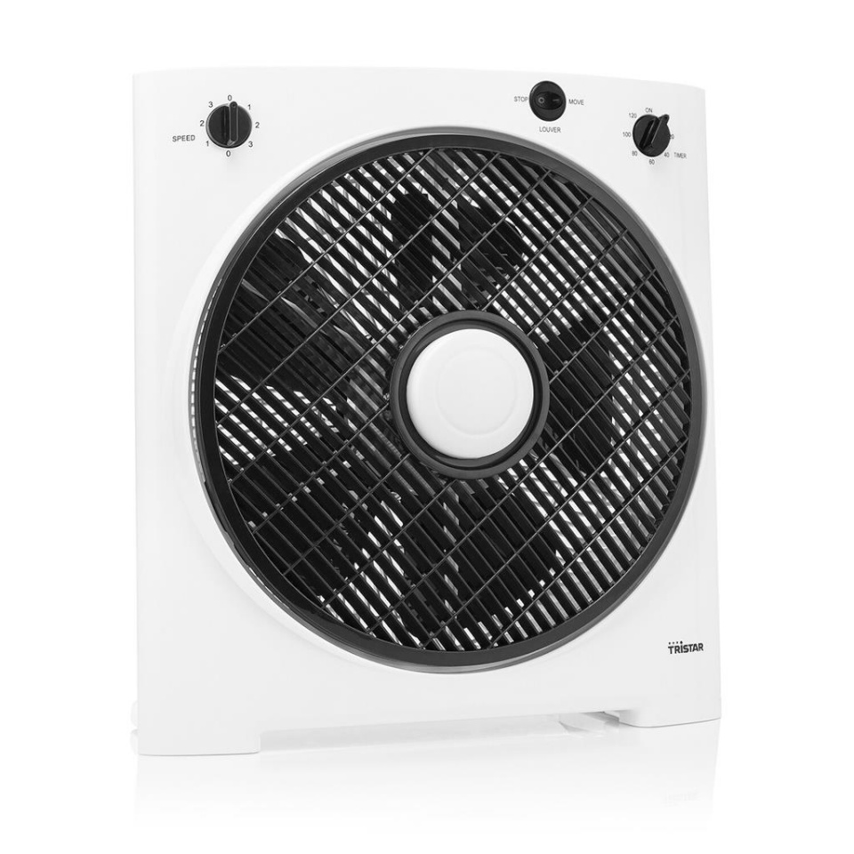 Tristar ventilaator VE-5858 Box Fan, valge/must
