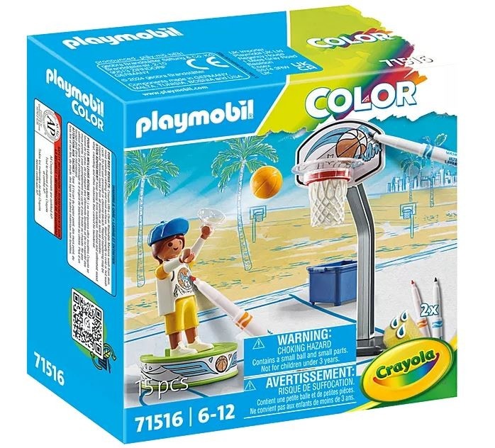 Playmobil klotsid 71516 Color Basketballspieler
