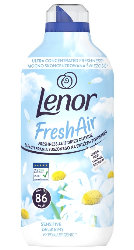 Lenor pesuloputusvahend Fresh Air Sensitive, 1,2L
