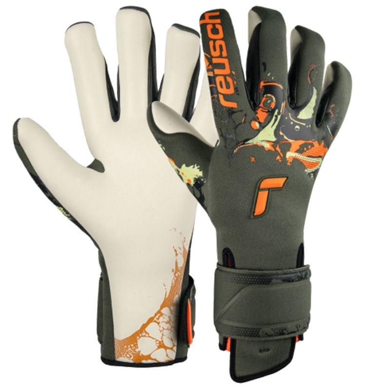 Reusch Pure Contact Gold X Adaptive Flex 53 70 015 5556 väravavahi kindad 8,5