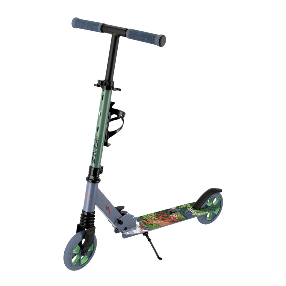 Spokey tõukeratas Rizz 145 hall-roheline 946371