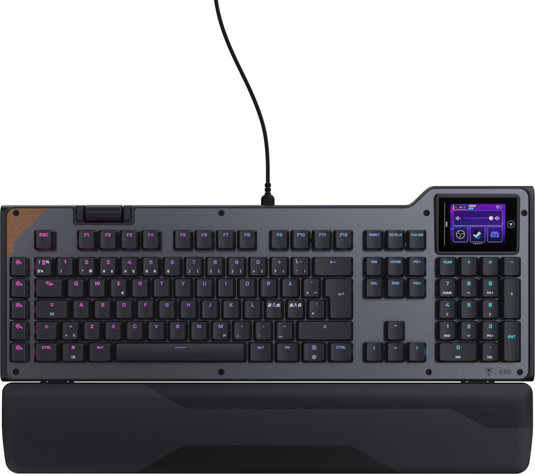 Turtle Beach klaviatuur Command KB5 Nordic must