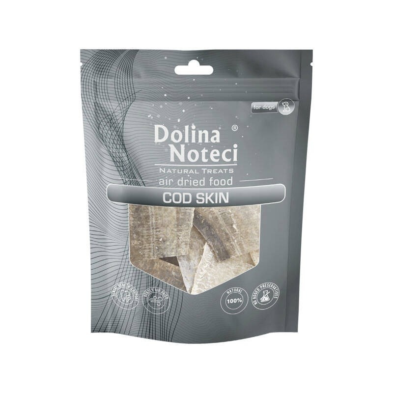 Dolina Noteci maius koerale Natural Treats Cod Skin, 30g