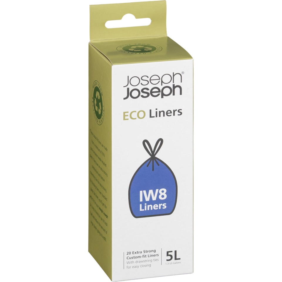 Joseph Joseph prügikotid IW8 5L Custom-fit Recycled Bin Liners