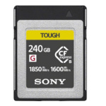 Sony mälukaart CFexpress 240 GB Typ B Tough R1850/W1600MB/s VPG400, Speicher