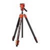 Fotopro statiiv X-Airfly Max Video Tripod - oranž