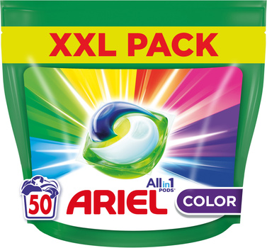 Ariel pesukapslid All-in-1 PODS Color, 50tk