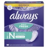 Always Daily Fresh Normal Pesukaitsmed, 60 tk