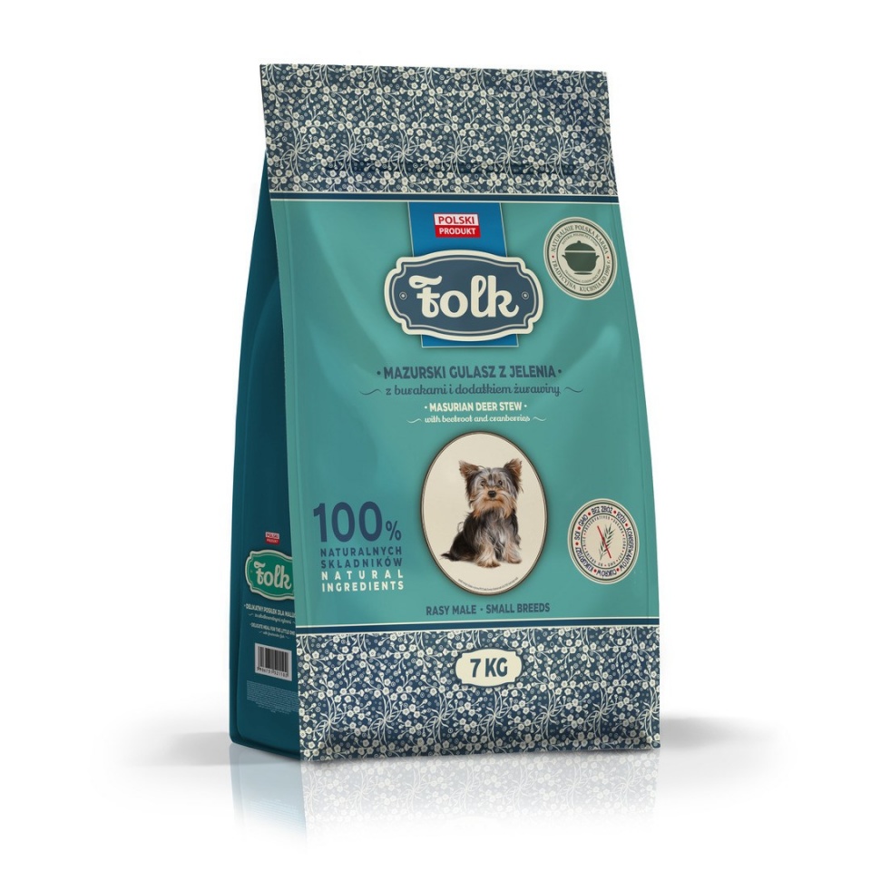 Folk kuivtoit koerale Small Breeds Traditional Masurian Venison Stew with Beets and Cranberries, 7kg