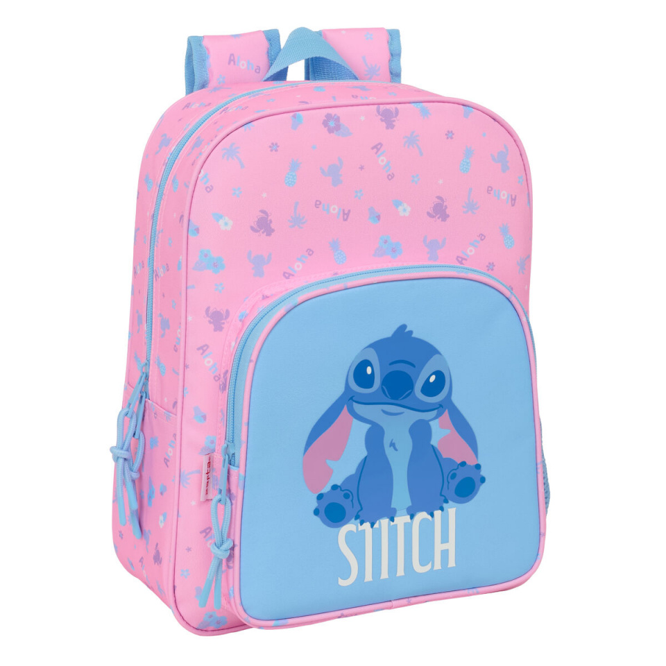 Lilo & Stitch seljakott Bright roosa 26x34x11cm