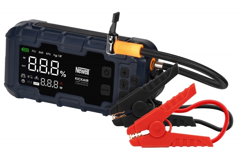 Newell käivitusabi KickAir Jump Starter with Compressor