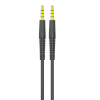 Budi audiokaabel AUX cable mini jack 3.5mm to mini jack 3.5mm Budi, 1.2m (must)