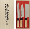Satake Cutlery kööginugade komplekt HG8772 Knife Set, 3tk