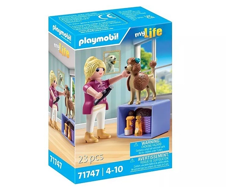 Playmobil klotsid Set z My Life 71747 Pielęgnacja psów