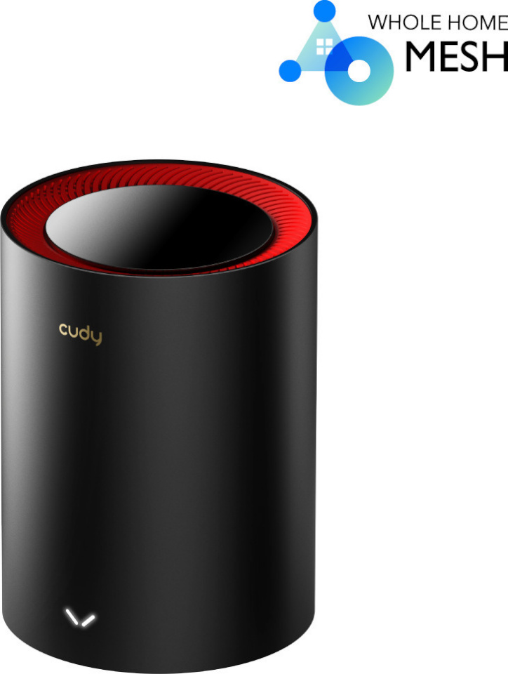Cudy M3000 WiFi 6 võrgusilma ruuter, must