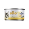 Ollo kassitoit Cat nr 10 Tuna & Cheese in Broth, 70g
