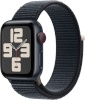Apple Watch SE (2023) GPS + Cellular 40mm Midnight Aluminum Case with Midnight Sport Loop