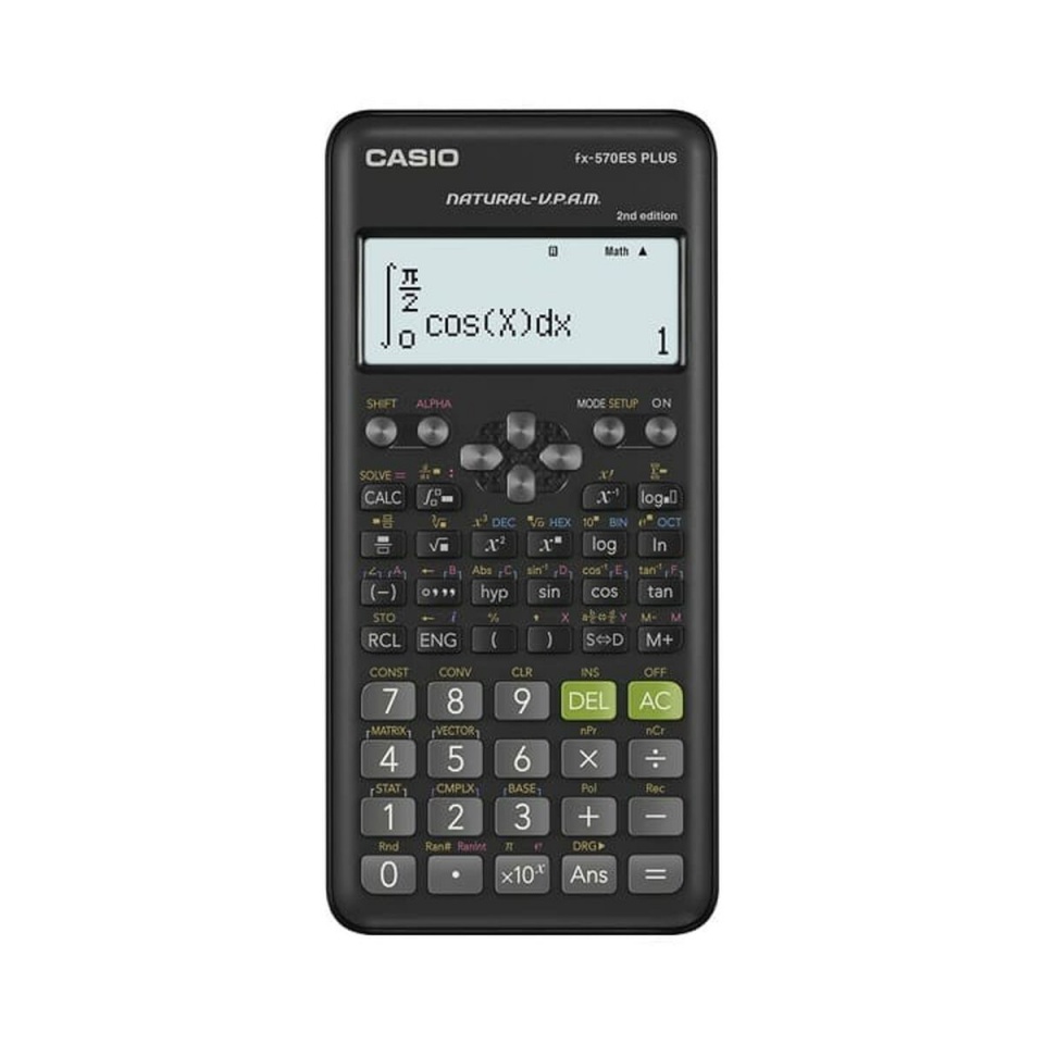 Casio kalkulaator FX-570ESPLUS-2 Desktop Scientific Calculator, must