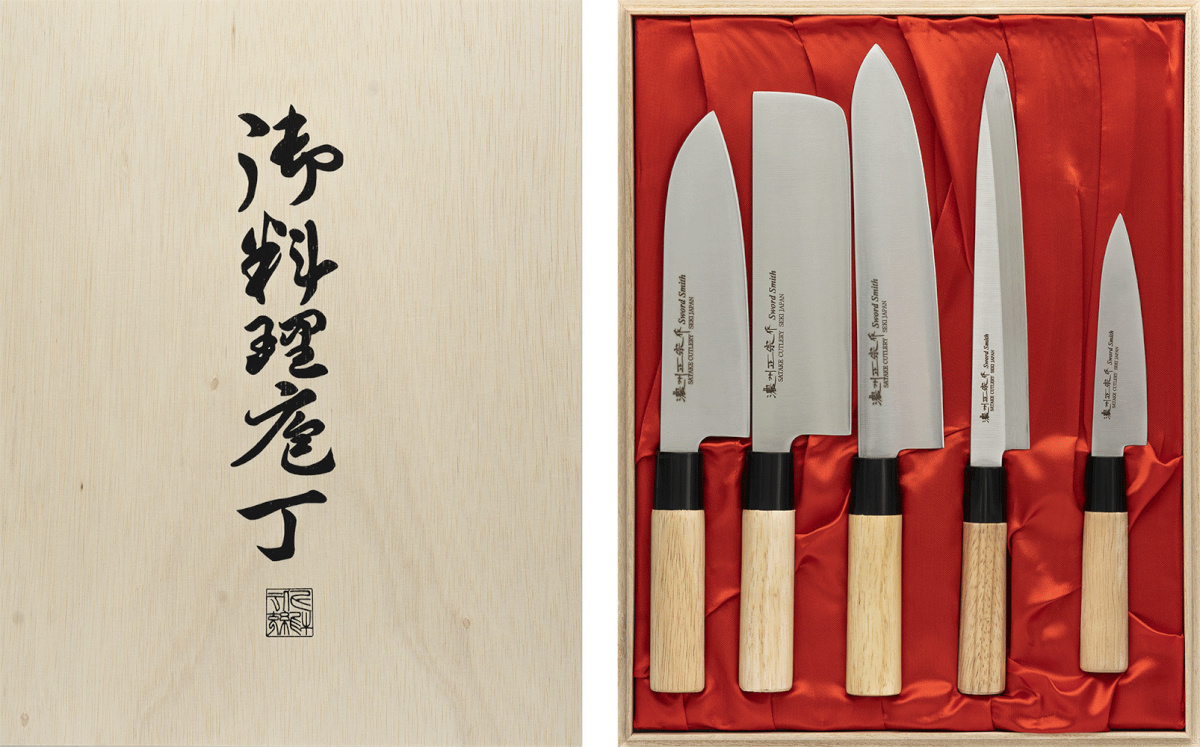 Satake Cutlery kööginugade komplekt HG8774 Knife Set, 5tk