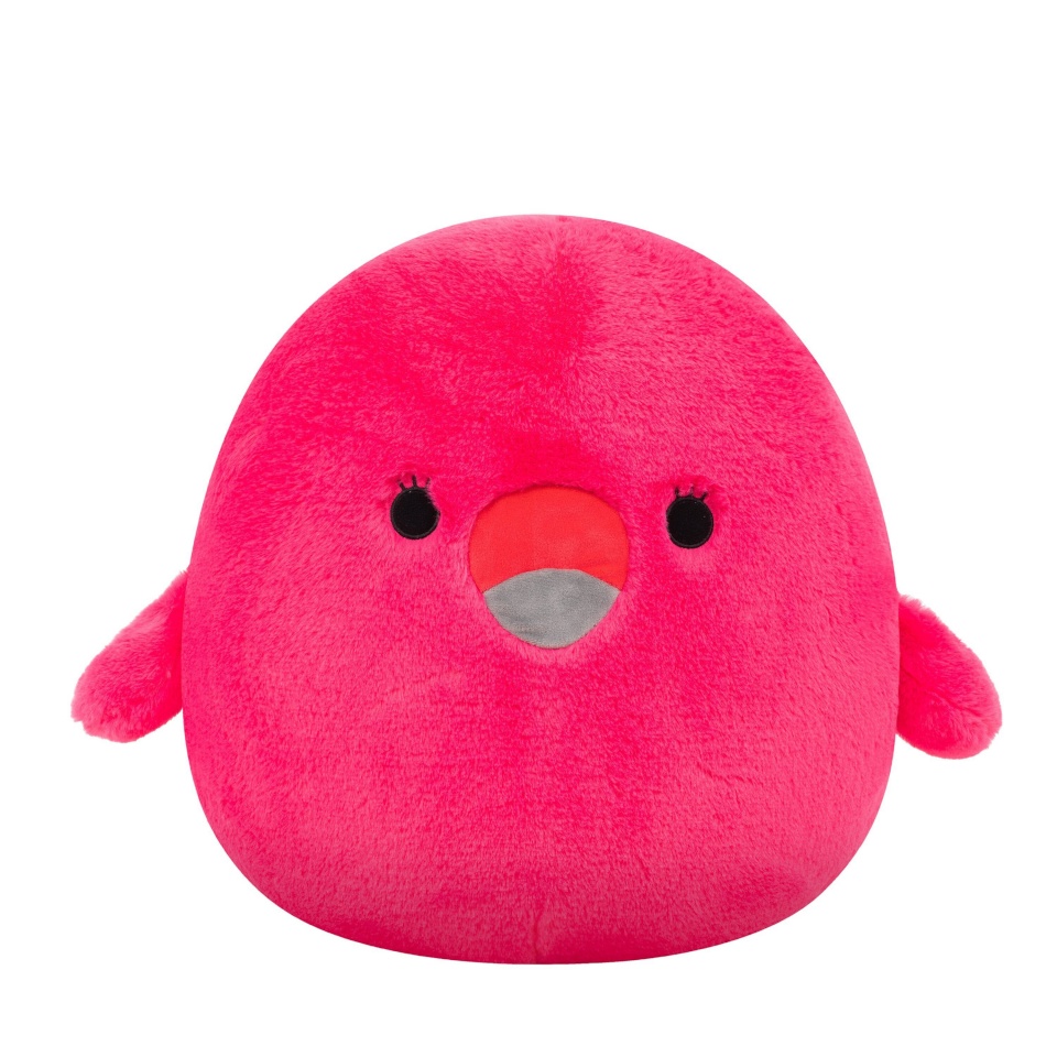 Squishmallows pehme mänguasi Fuzz A Mallows küpsis flamingo, 40 cm