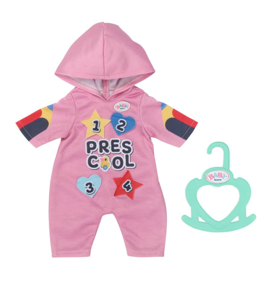 Zapf nukuriided Baby Born Kindergarten Romper + Badges 36 833537