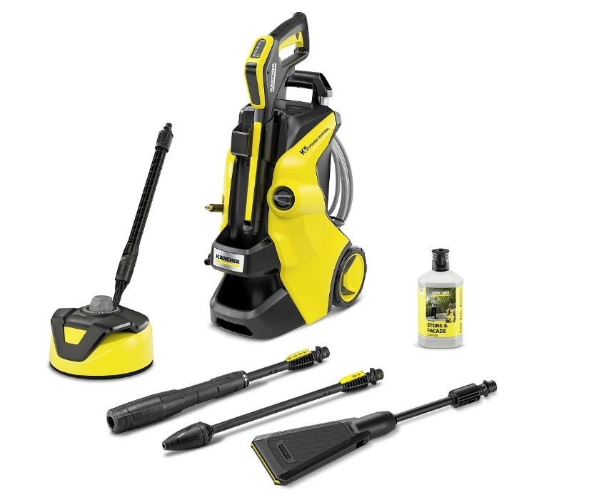 kärcher survepesur 1.324-710.0 K5 Power Control Flex Home eco!booster Pressure Washer, kollane/must