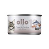 Ollo kassitoit Cat nr 12 Tuna & Chicken with Shrimp in Jelly, 70g