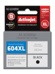 Activejet tindikassett AE-604BNX Printer Ink for Epson ( Epson 604XL C13T10H14010) yield 500 pages, 18,2 ml, Supreme, must