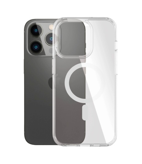 Panzerglass HardCase MagSafe Compatible Back protection, , iPhone 14 Pro, 100% Recycled Polyurethane (TPU), Transparent