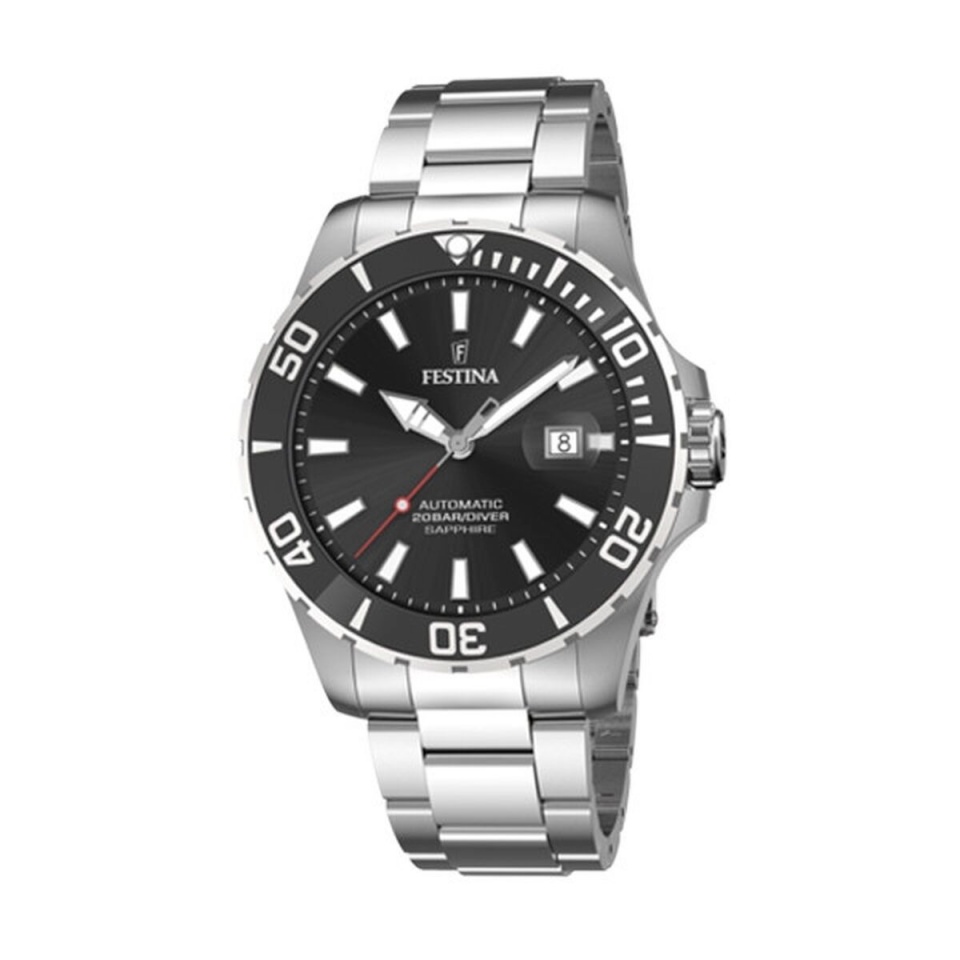 Festina meeste kell F20531/4 must Hõbedane