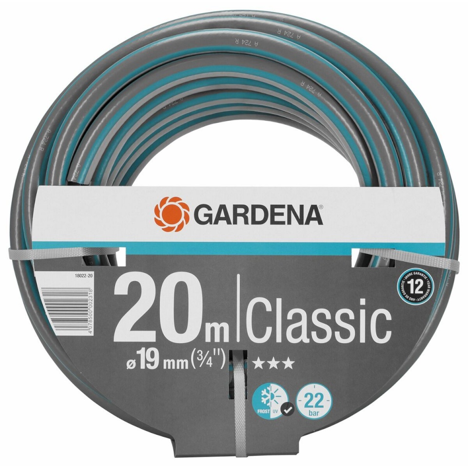 BGB Voolik Gardena Classic 18022-20 PVC 20 m Ø 19 mm