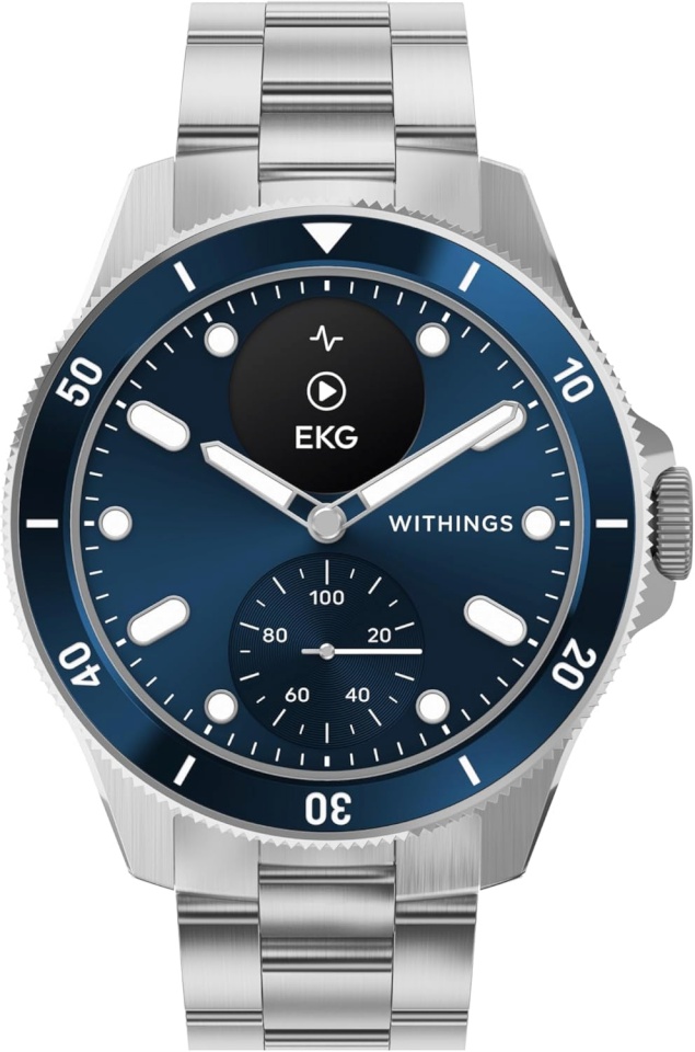 Withings nutikell Scanwatch Nova 42mm, sinine