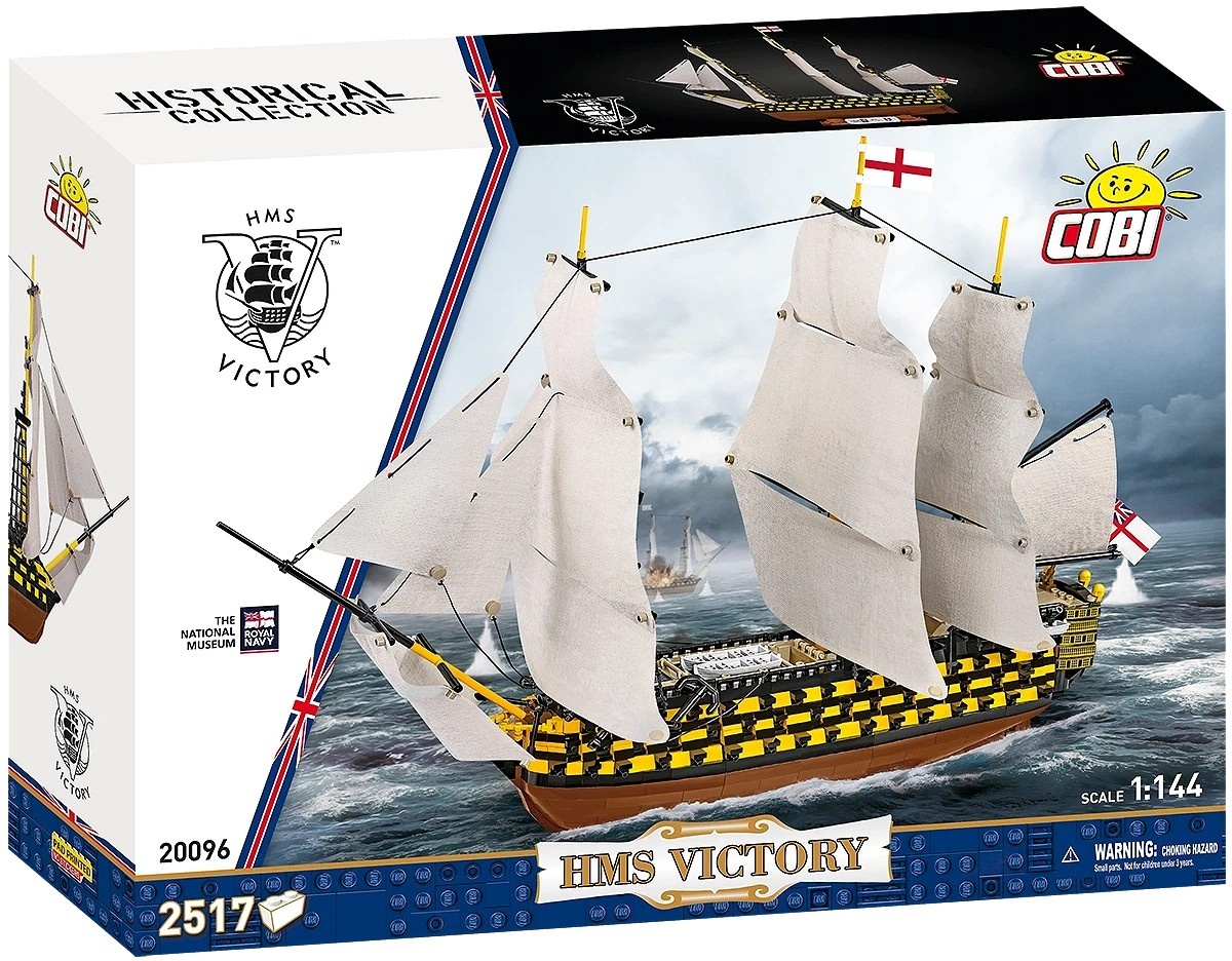 Cobi klotsid Blocks HMS Victory 2517 pieces