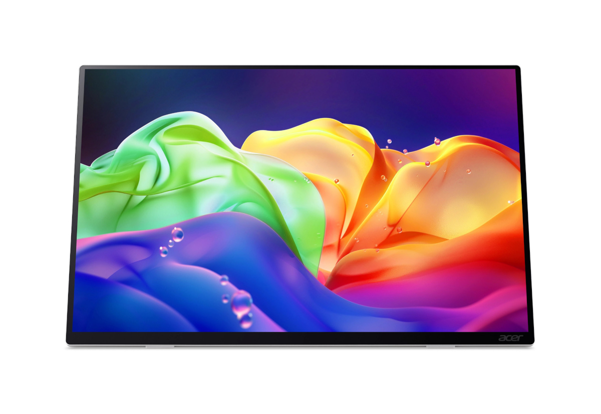 Acer Consumer monitor PE160WUTs 16" 40cm 2880x1800 120Hz hõbedane