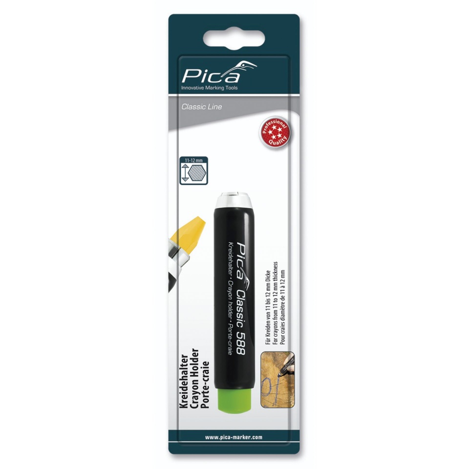 Pica marker Chalk Holder for 11-12mm Chalk / Retail Packaging