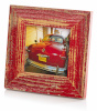 Bad Design pildiraam 10x10 3,5cm, punane
