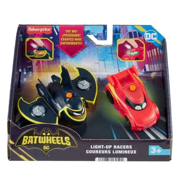 Fisher Price HML26 ze światłami DC Batwheels