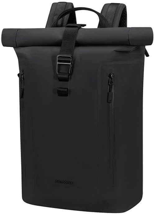 Samsonite Seljakott Coatify Biz Rolltop 15,6", must