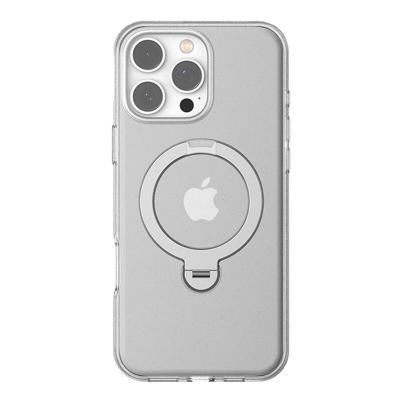 Torras kaitsekest Ostand Spin Series Case for iPhone 16 Pro (Transparent)