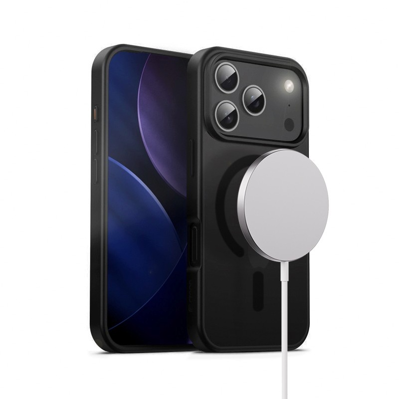 Crong kaitsekest MagSafe iPhone 17 Pro must hybrid