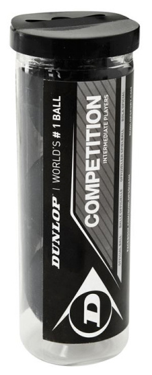 Dunlop squashipall COMPETITION 3-tube