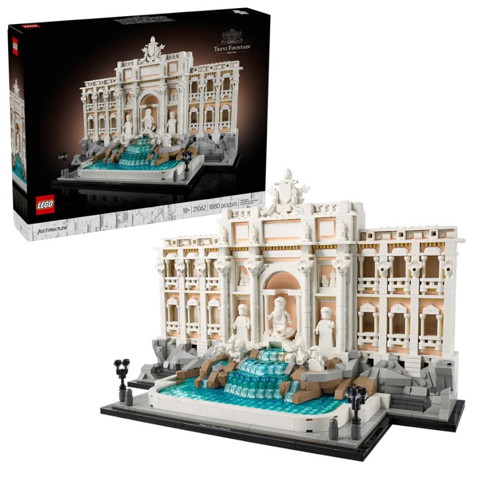 Lego klotsid ARCHITECTURE 21062 Trevi Fountain