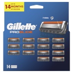Gillette varuterad Fusion ProGlide Refill Blades For Men, 14tk