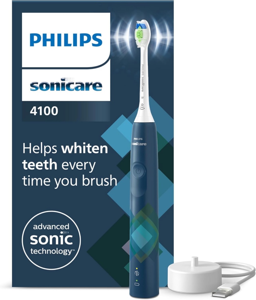 Philips elektriline hambahari Sonicare 4100 HX3689/42, sinine prisma