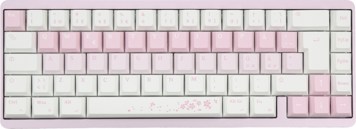 Varmilo klaviatuur Muse65 HE Sakura 65% RGB