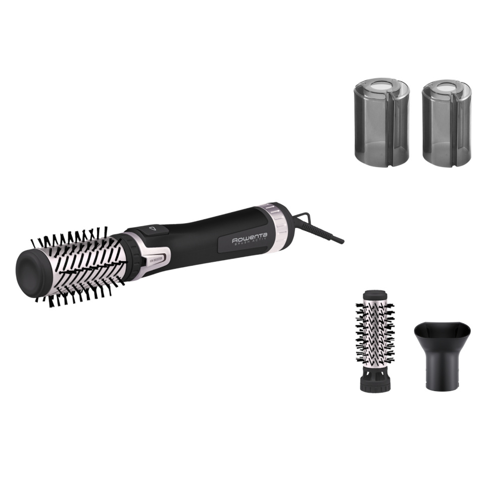 Rowenta juuksekoolutaja CF9550 Brush Activ' Dry & Style CF9550, must 