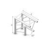 StudioKing Truss Triangle 90 Degree Corner Piece Flat Side Up