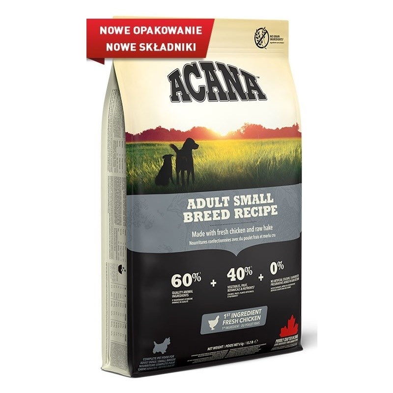 Acana kuivtoit koerale Adult Small Breed, 6kg