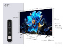 TCL televiisor 65P79K 65" 4K Ultra HD Smart TV Wi-Fi, metallic 430 cd/m²